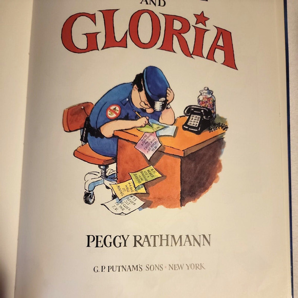 Officer Buckle & Gloria By Peggy Rathmann Childrens Book Used - Picture 5 of 7